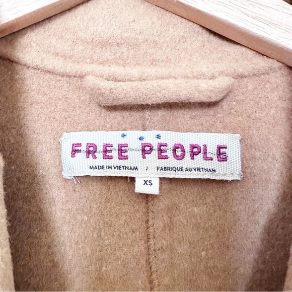 Free People Adore You Wool blend Coat - Picture 7 of 8